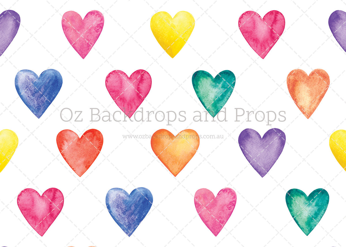Painted Hearts