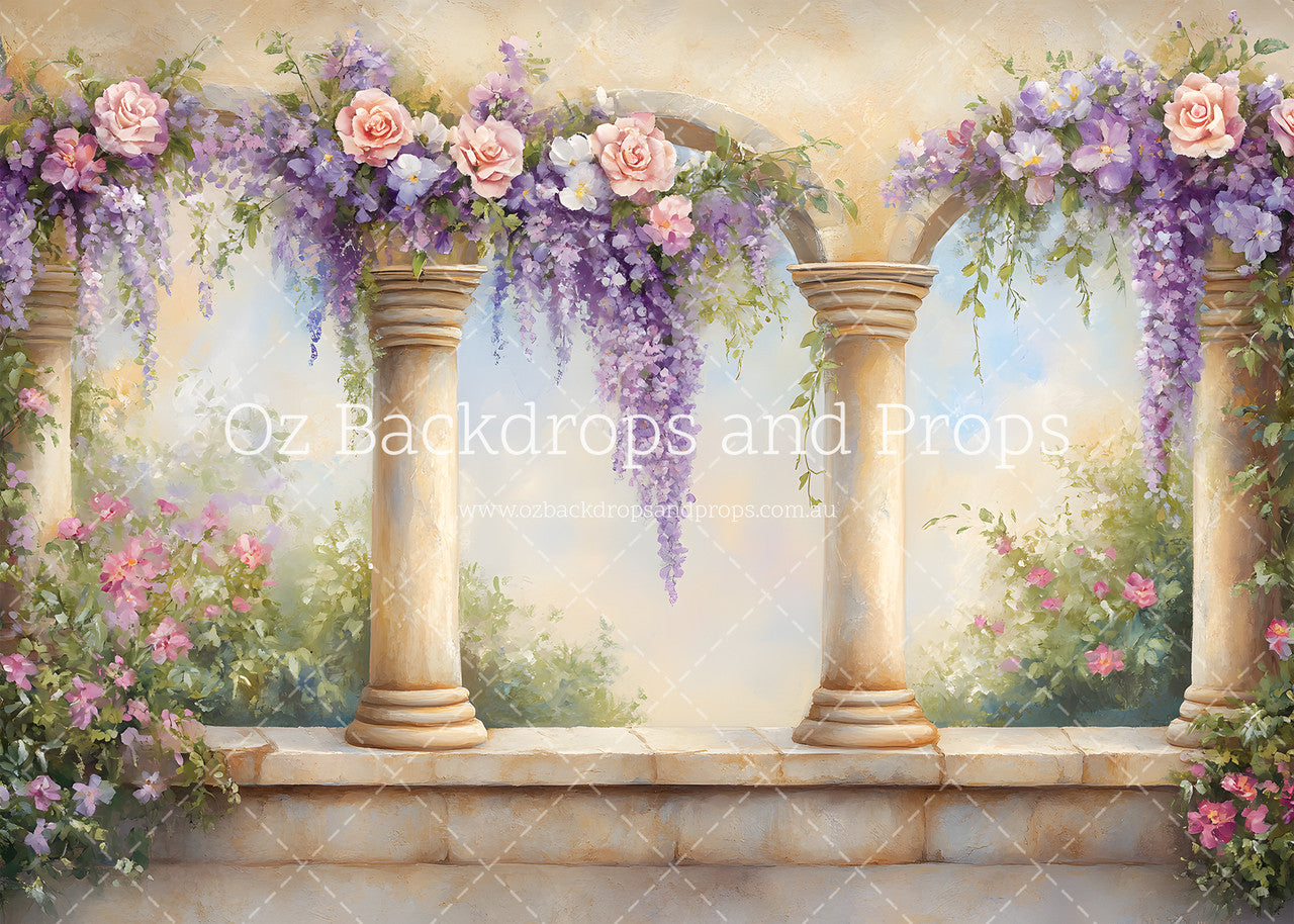 Painted Pillars
