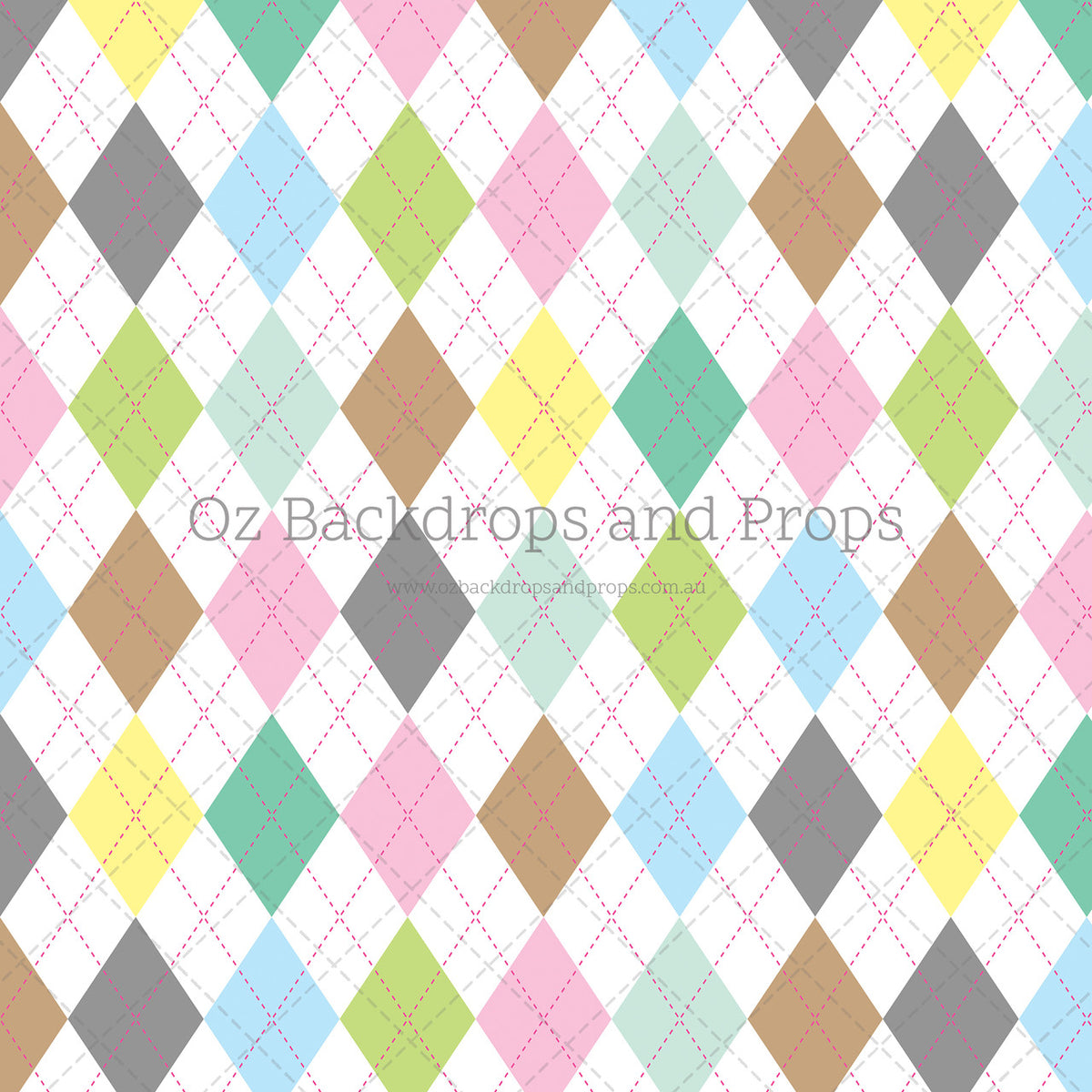 Pastel Argyle