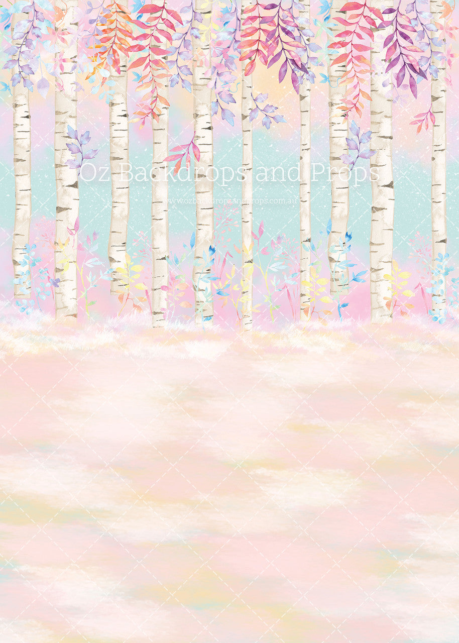 Pastel Birch Sweep