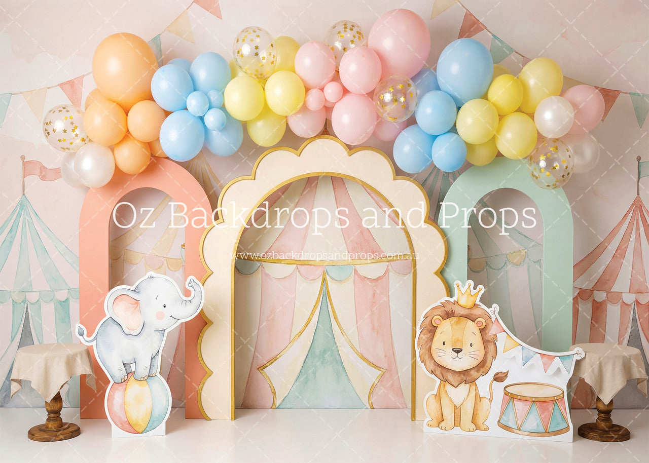 Pastel Circus Friends