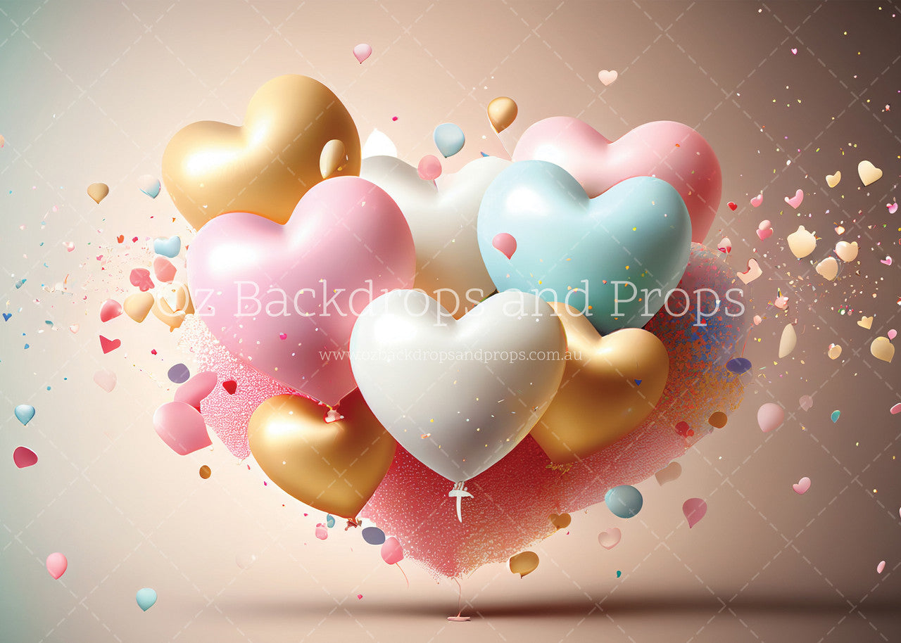 Pastel Heart Explosion