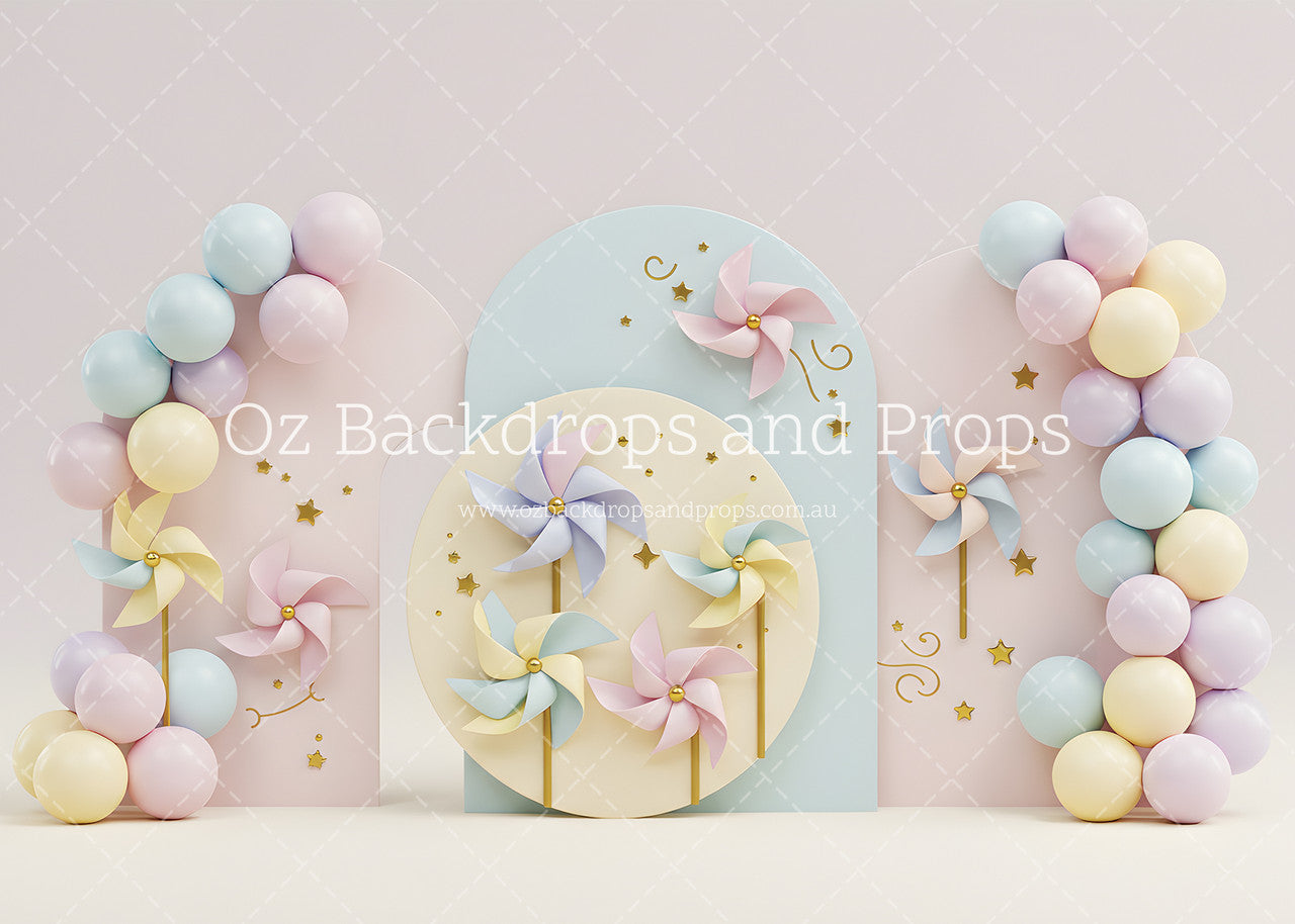 Pastel Pinwheels