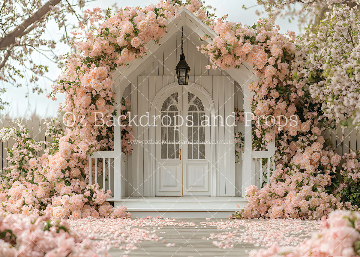Peach Flower Porch