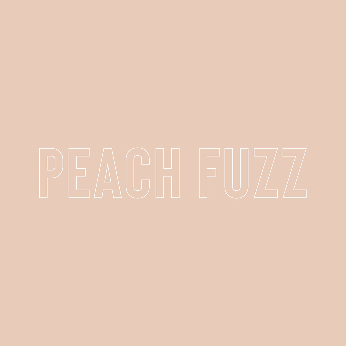 Peach Fuzz