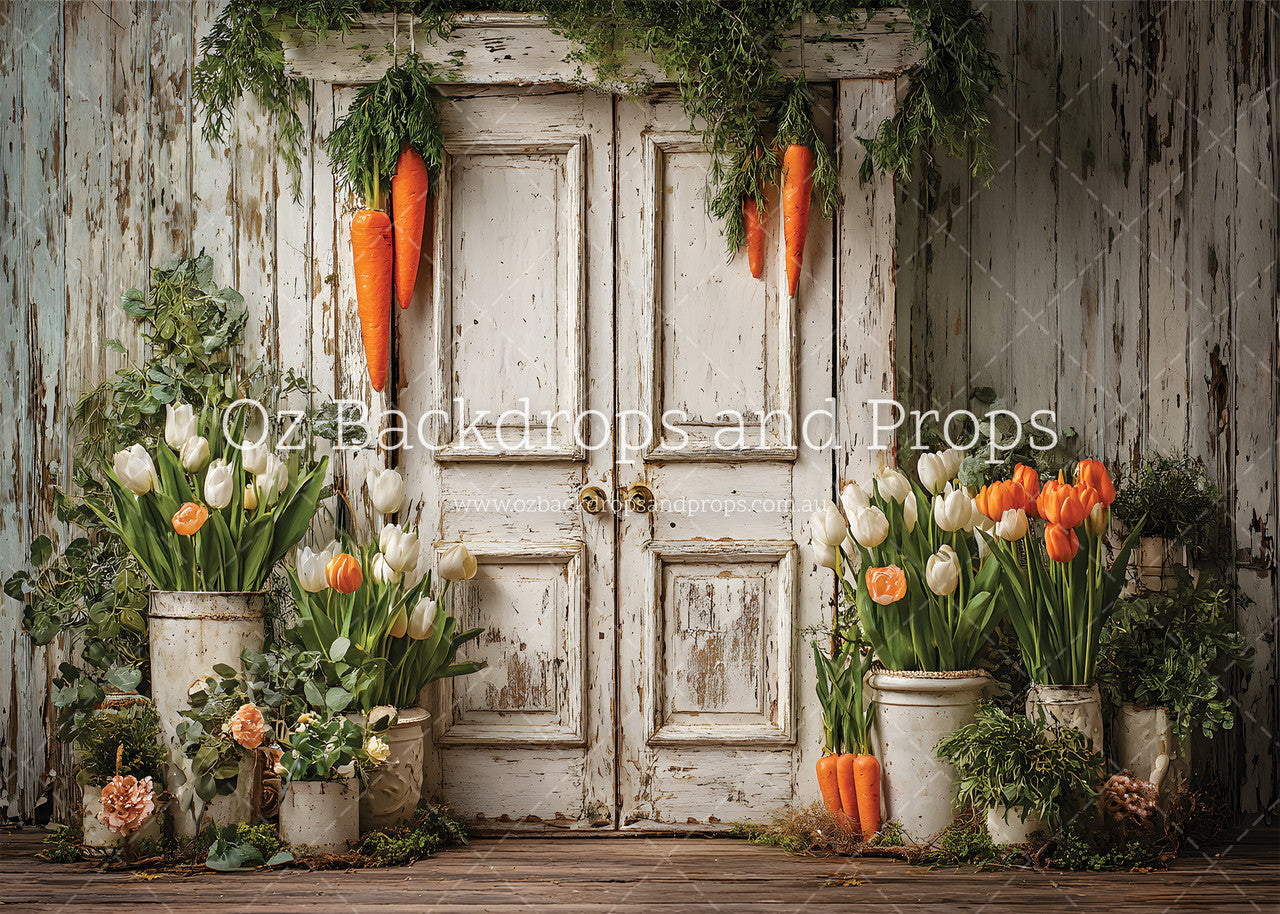 Peeling Door Carrots