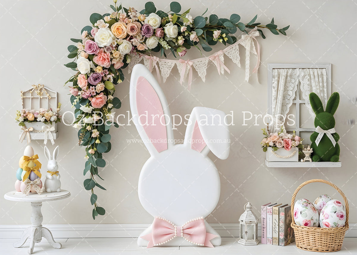 Pink Bowtie Bunny