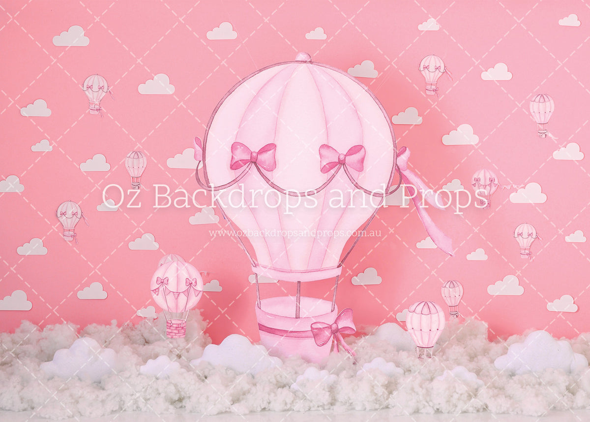 Pink Cloudy Balloons