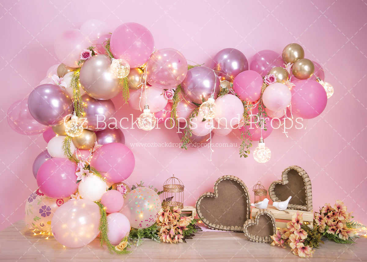Pink Glamour Garland