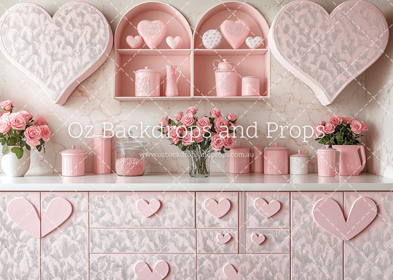 Pink Heart Kitchen