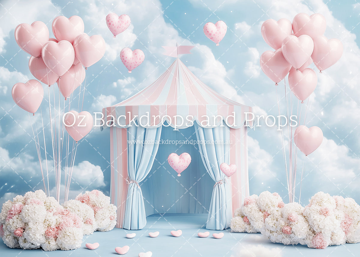 Pink Heart Tent