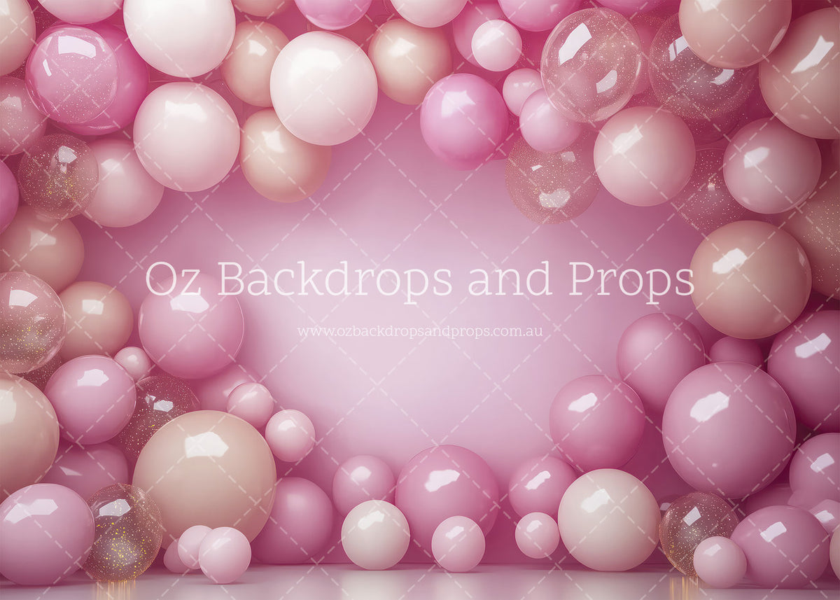 Pink Shimmer Balloons