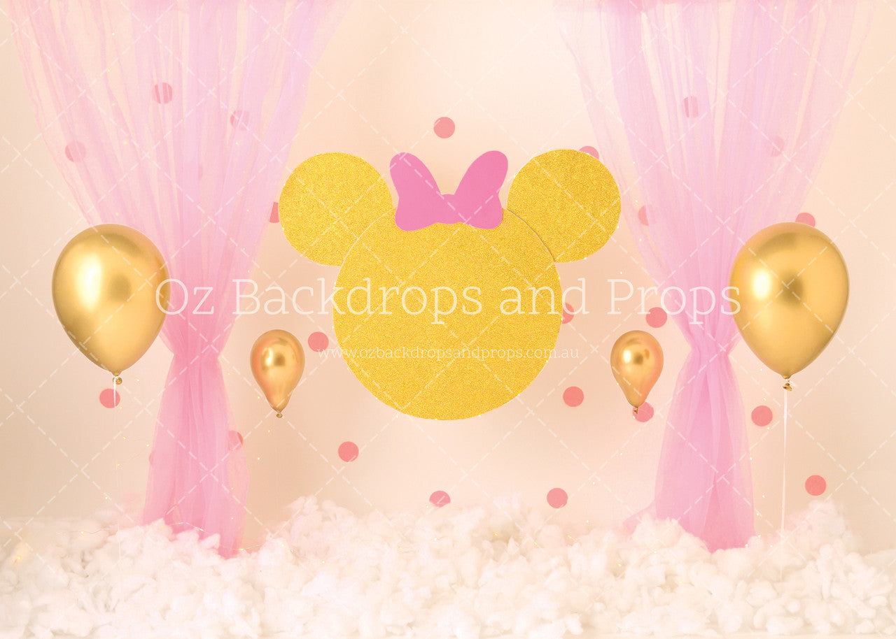 Pink and Gold Minnie