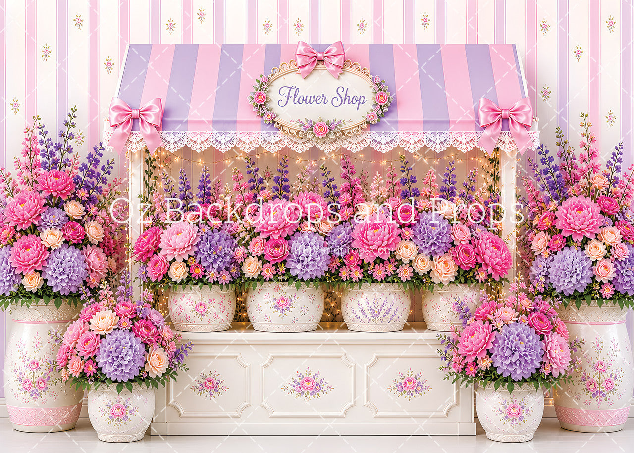 Pink and Purple Flower Shop