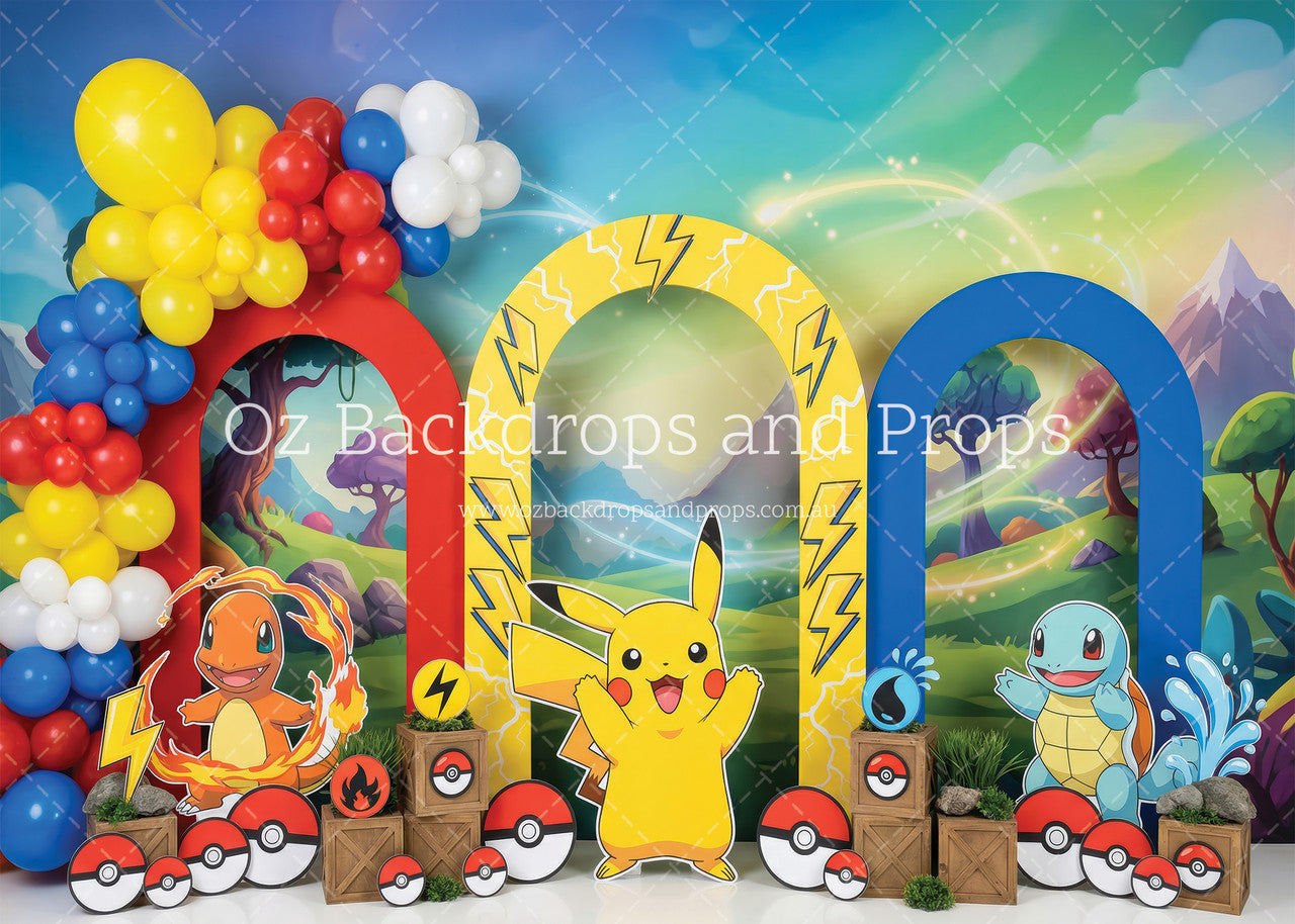 Pokemon Balloon Arches