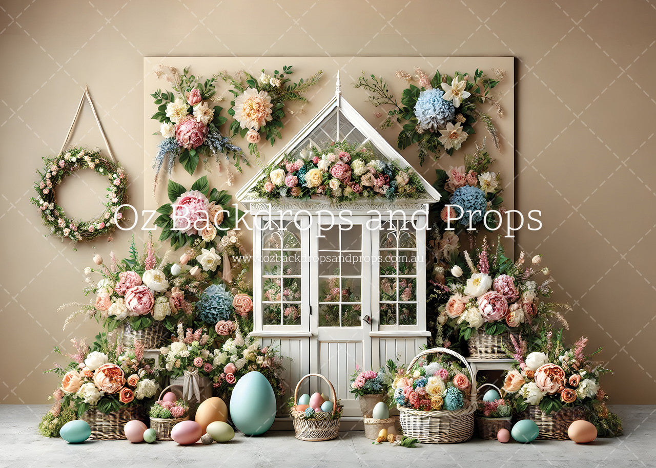 Pretty Easter Greenhouse