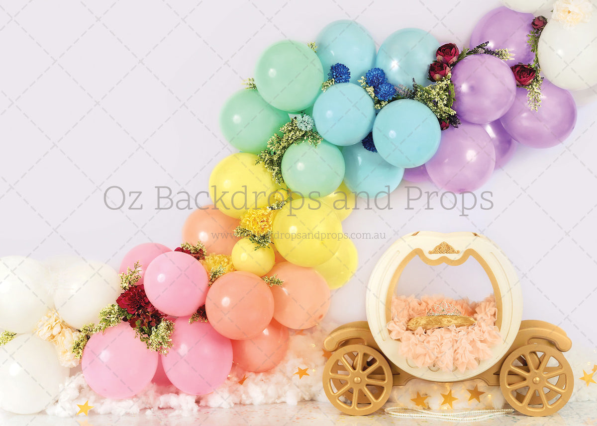Princess Carriage Balloons