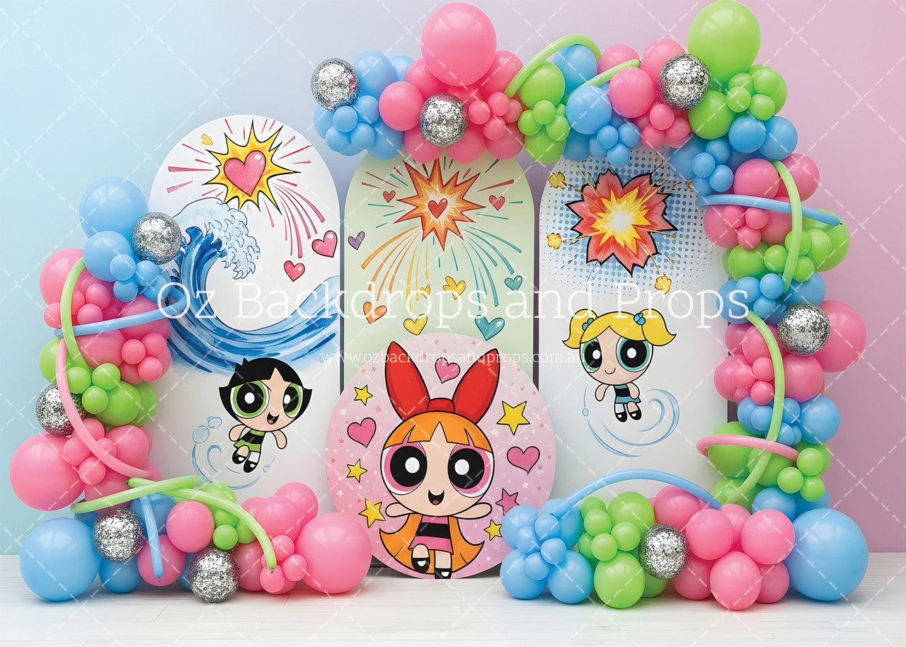 Puff Balloon Arches