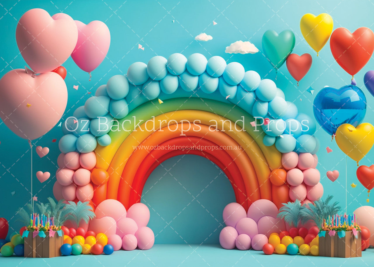 Rainbow Balloon Perfection