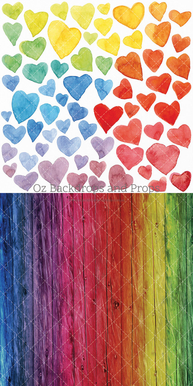 Rainbow Hearts & San Francisco