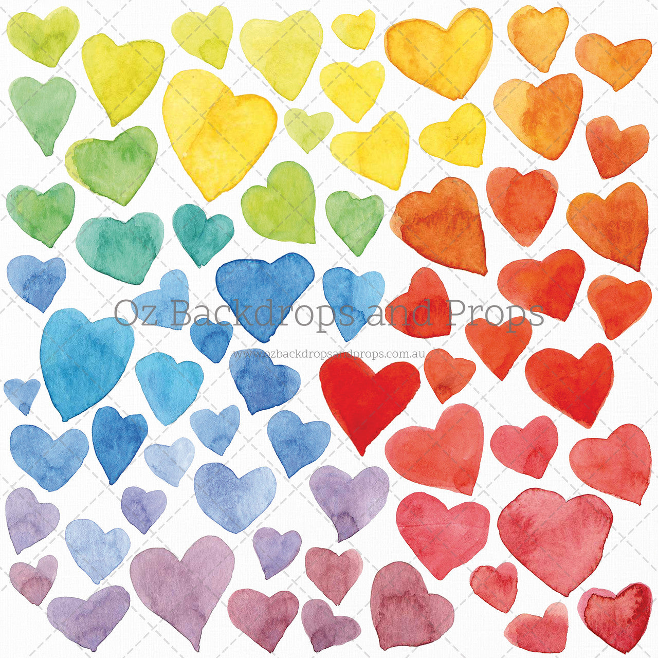 Rainbow Hearts