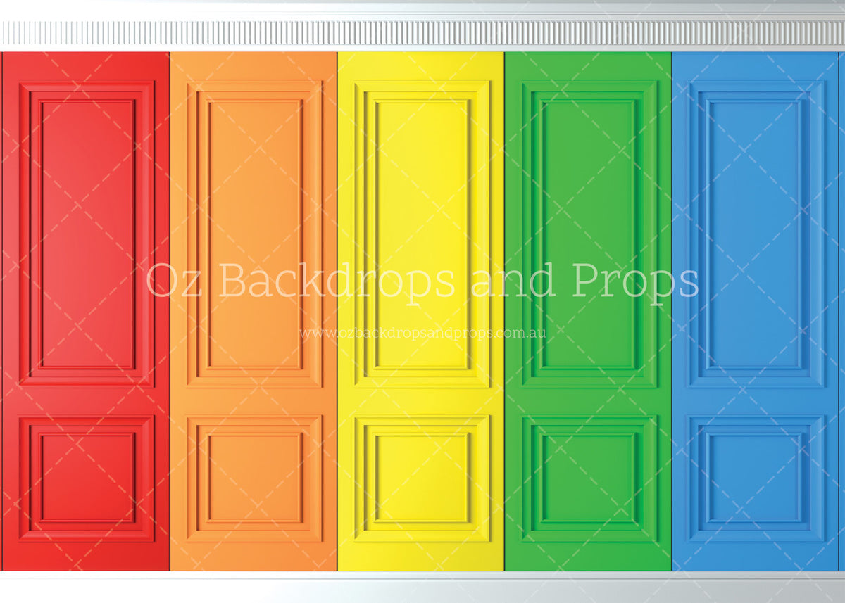Rainbow Wall