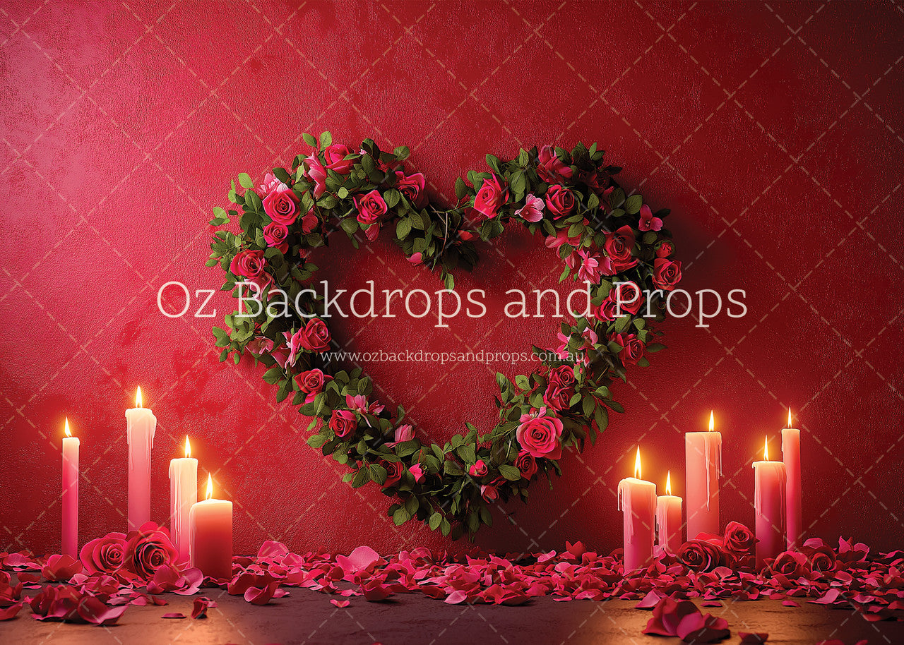 Rose Heart Wreath