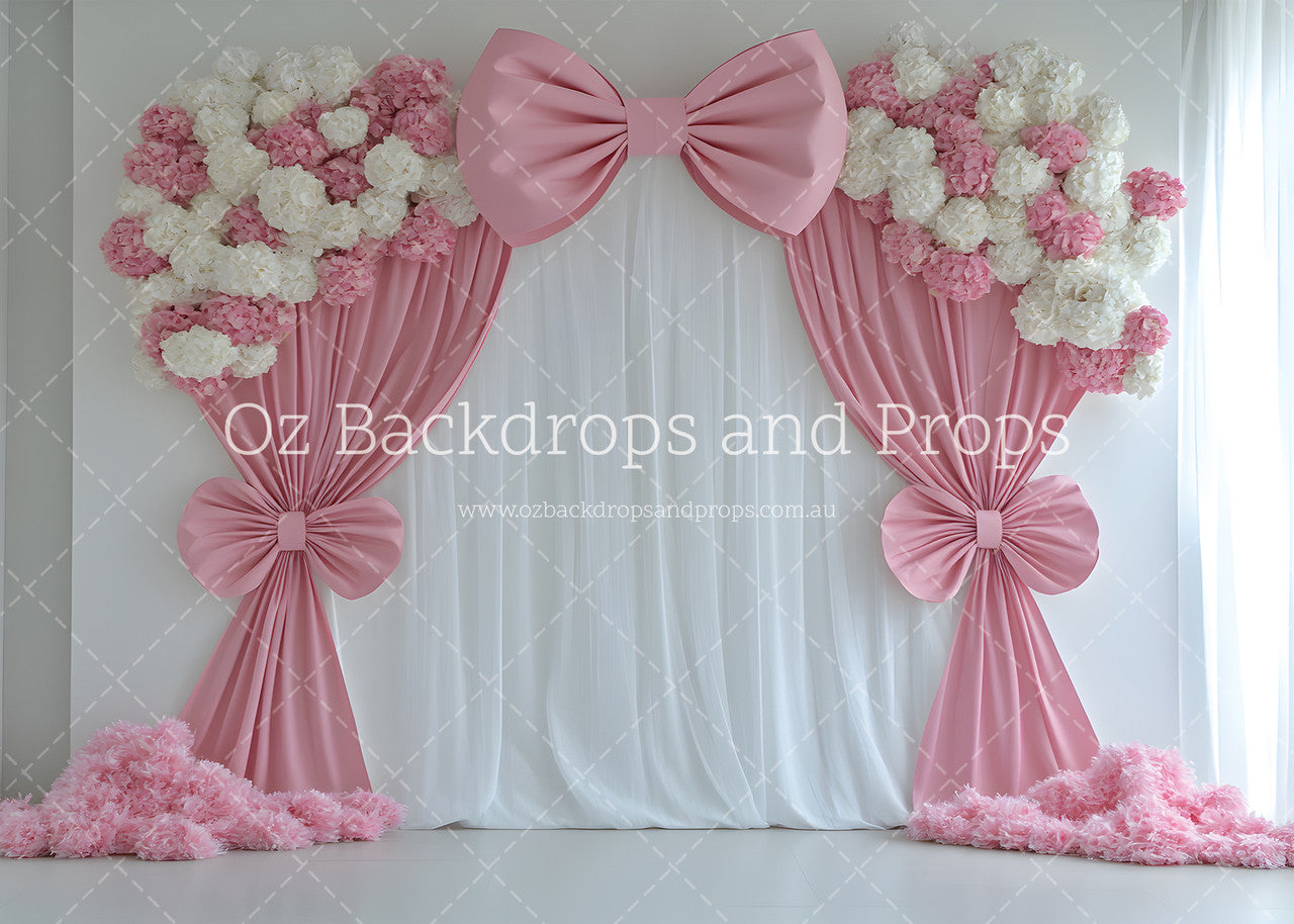 Rosy Bow Flowers