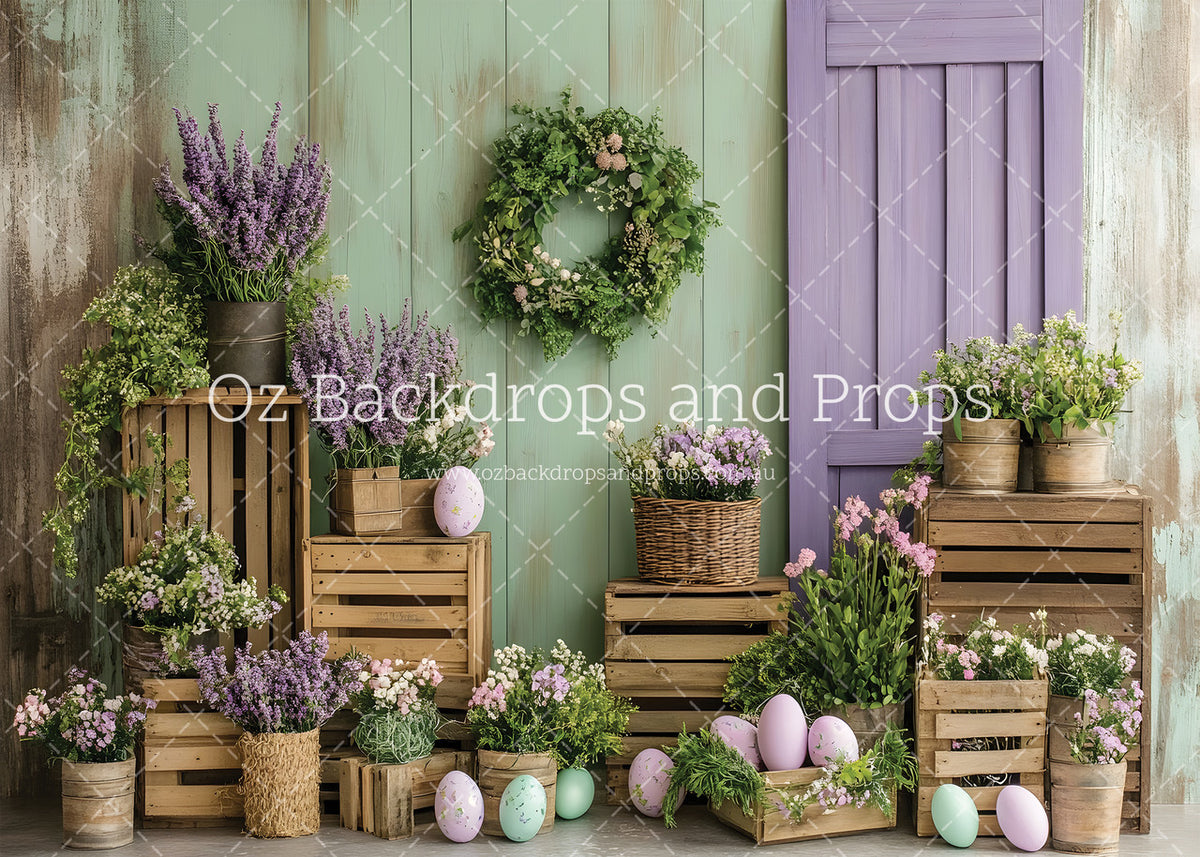 Rustic Lavender Easter