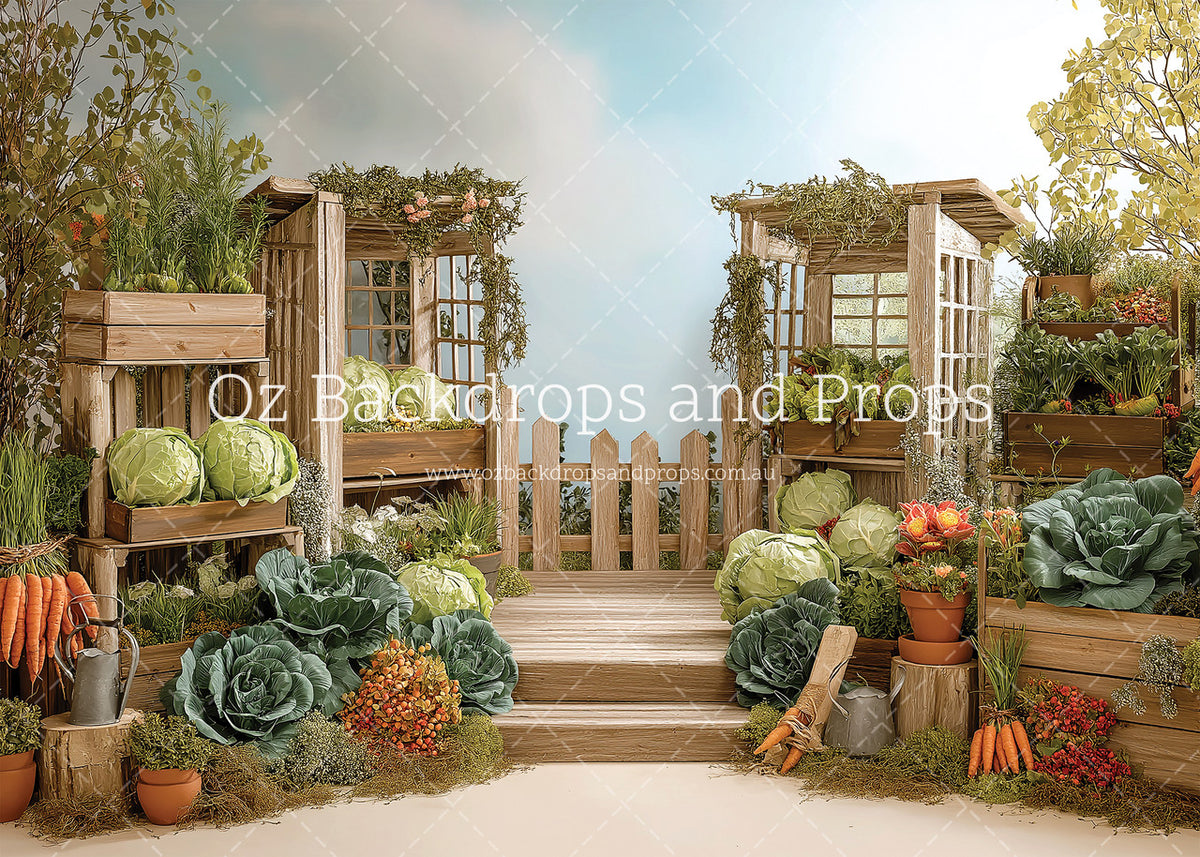Rustic Veggie Garden