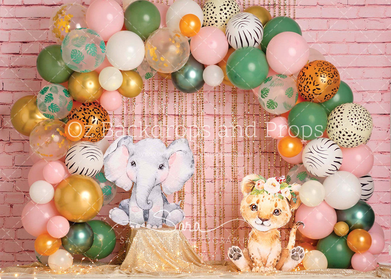 Safari Brick Balloons