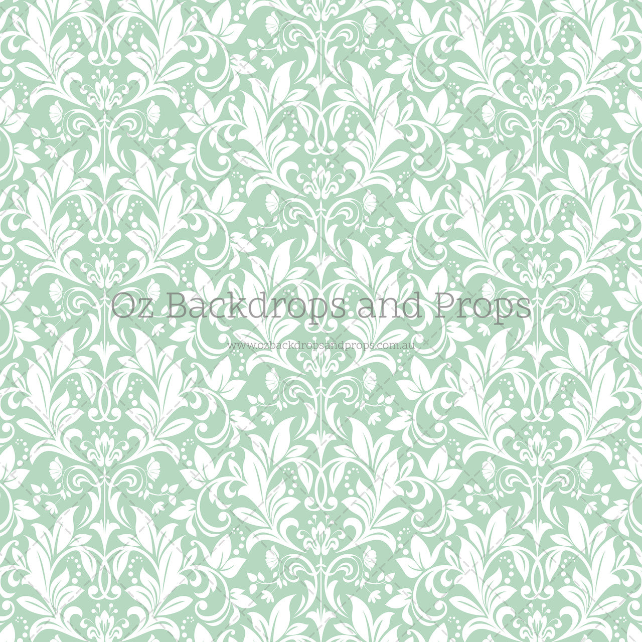 Sage Damask