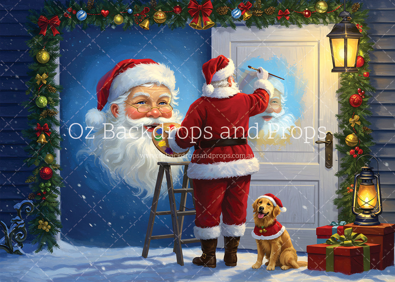 Santa's Art Lessons