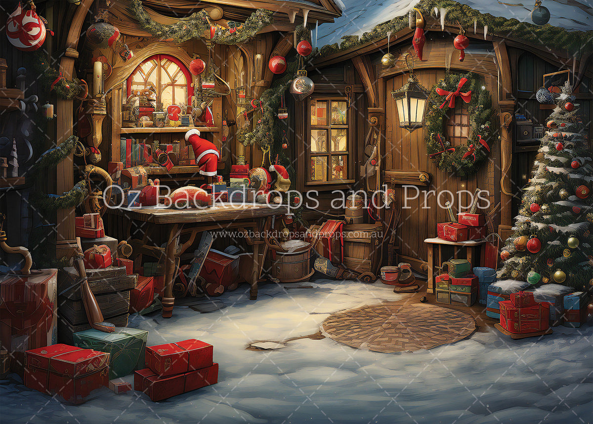 Santa's Snowy Workshop