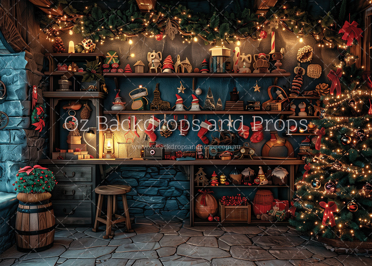 Santa's Work Lamp