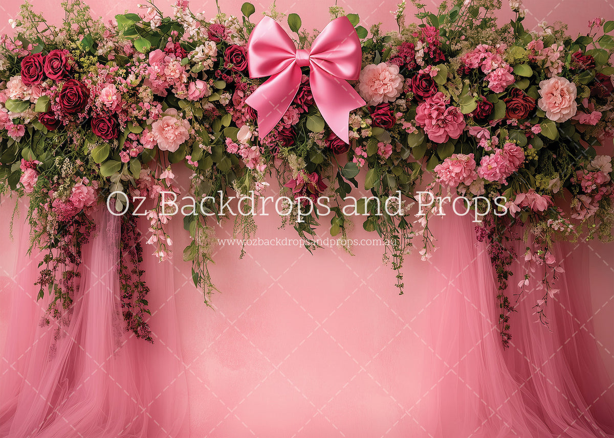 Scarlet Bloom Bow