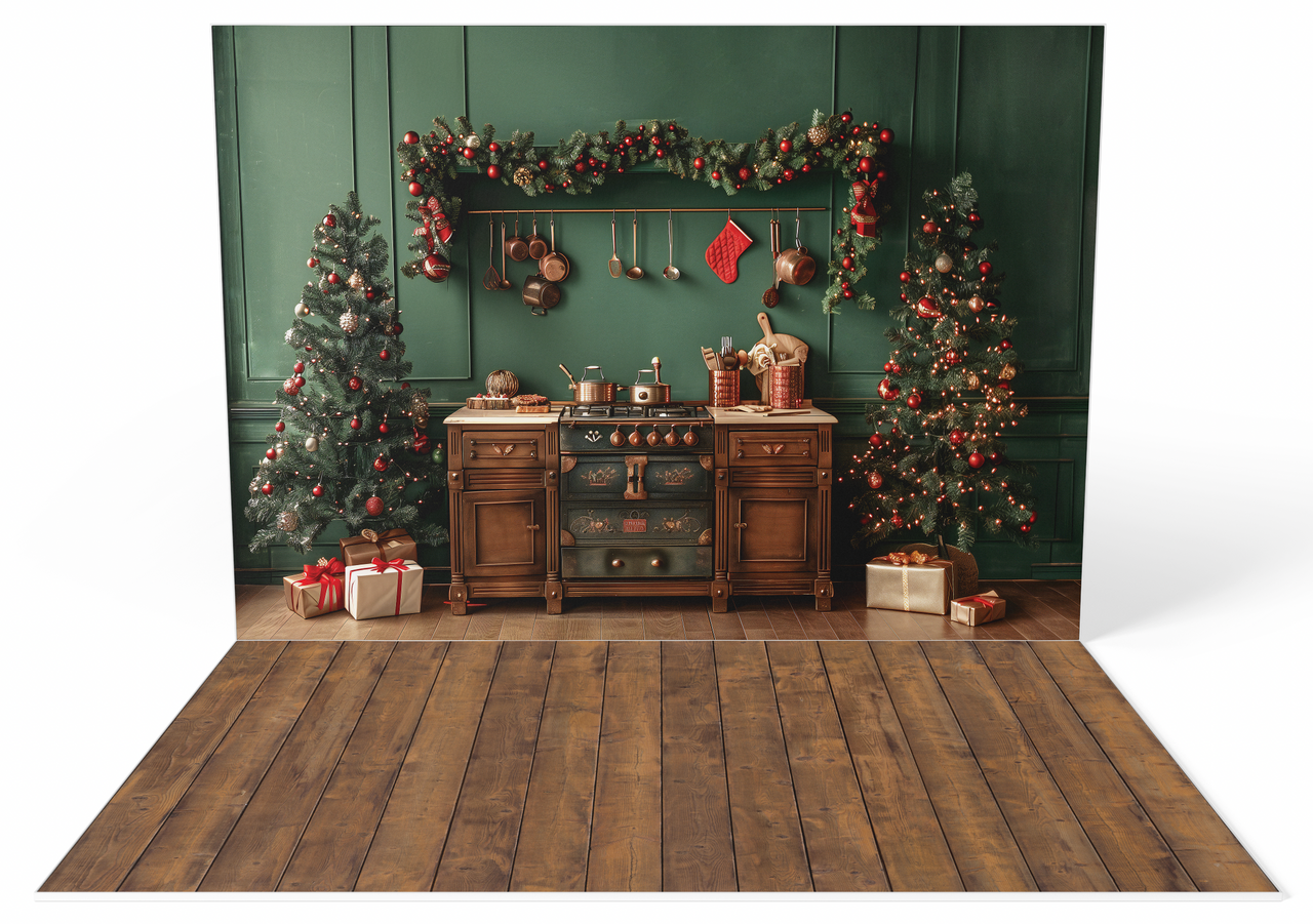 Home Style Christmas Kitchen