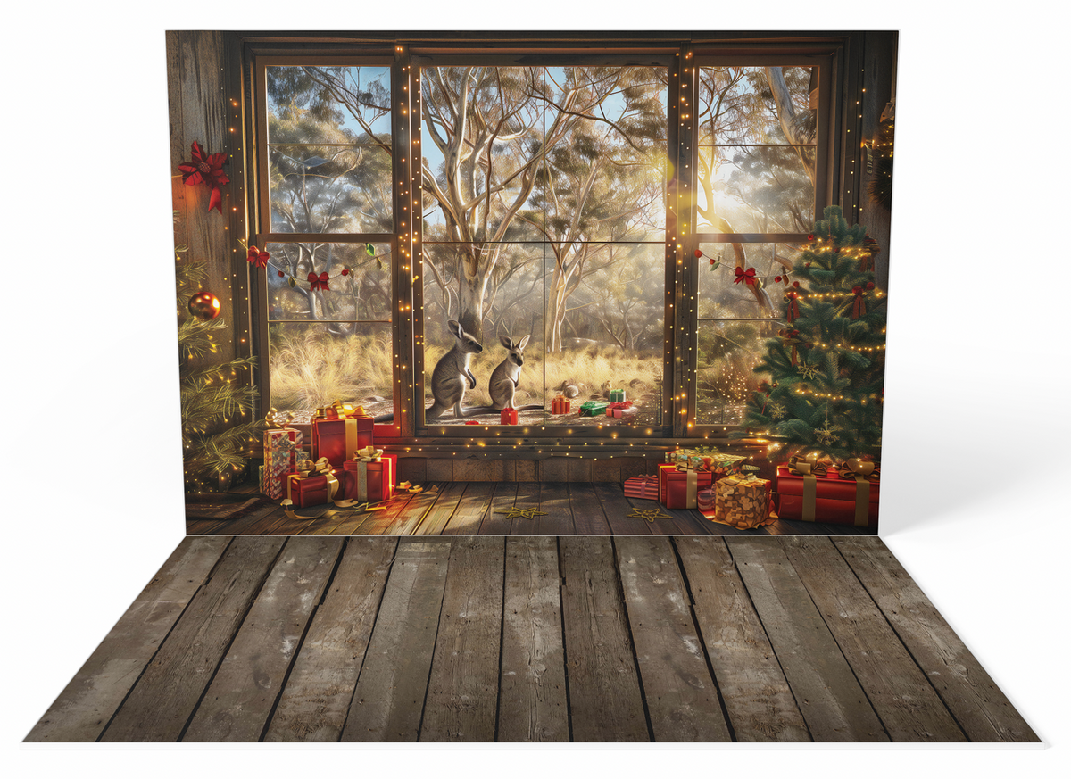 Bush Kangaroo Christmas