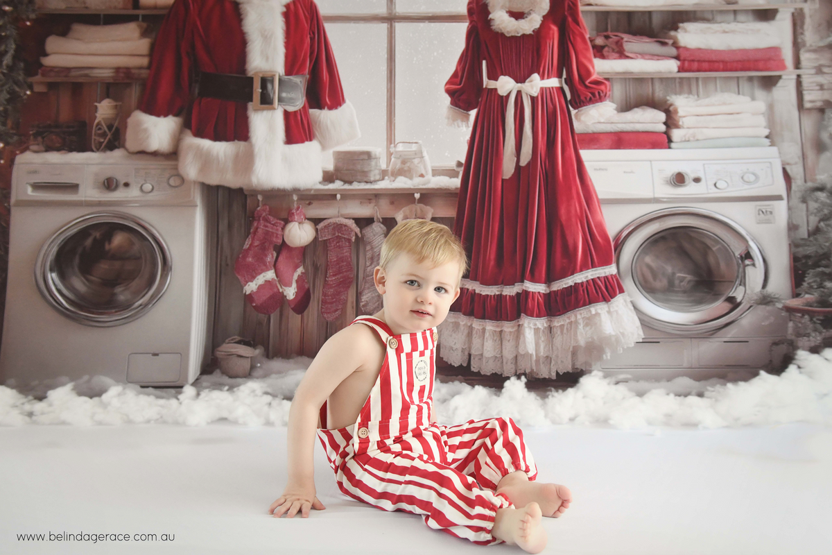 Christmas Washing Room