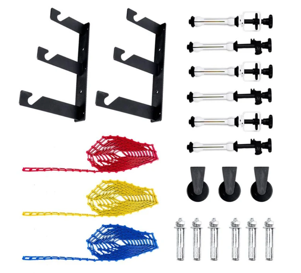 Triple Roller Wall Mount Backdrop System