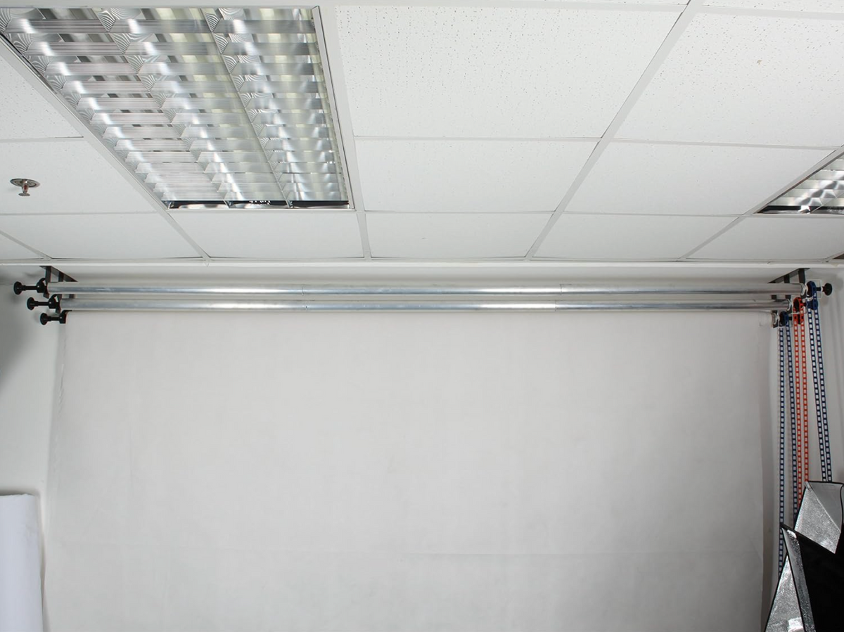 3m Metal Tube Crossbar for Roller Wall Mount Backdrop System