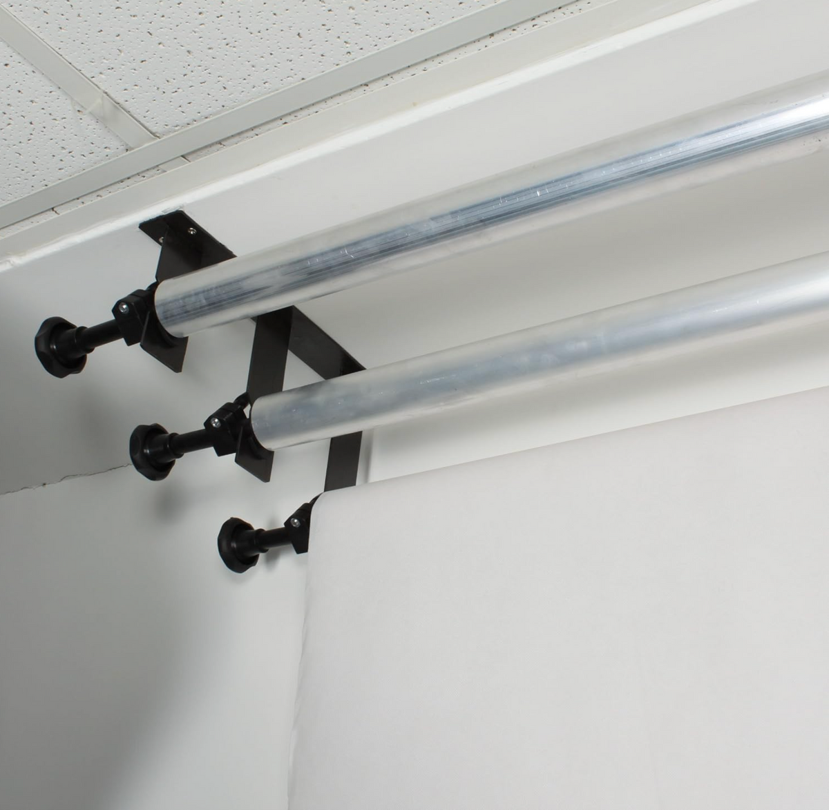 3m Metal Tube Crossbar for Roller Wall Mount Backdrop System