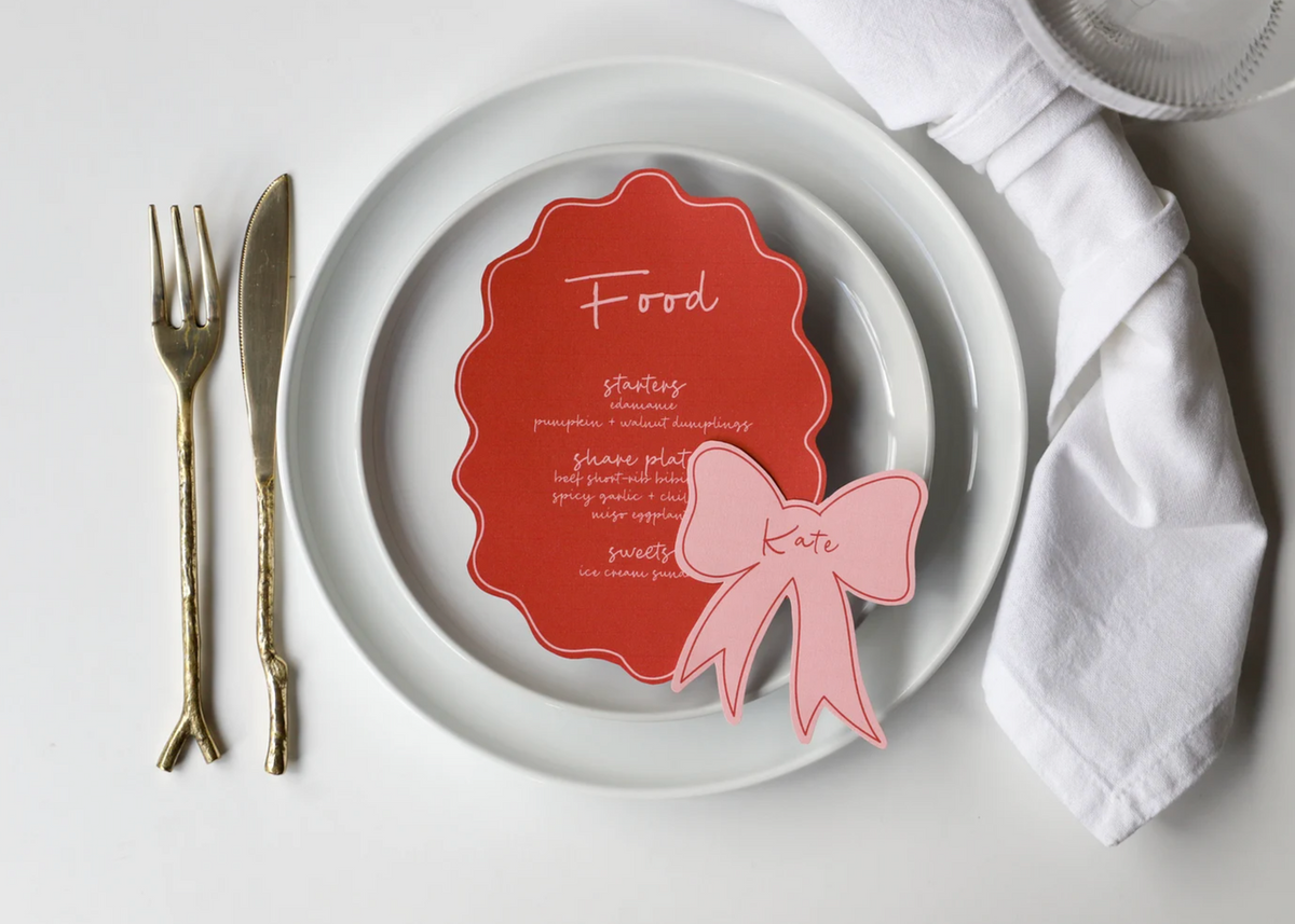 Custom Place Cards