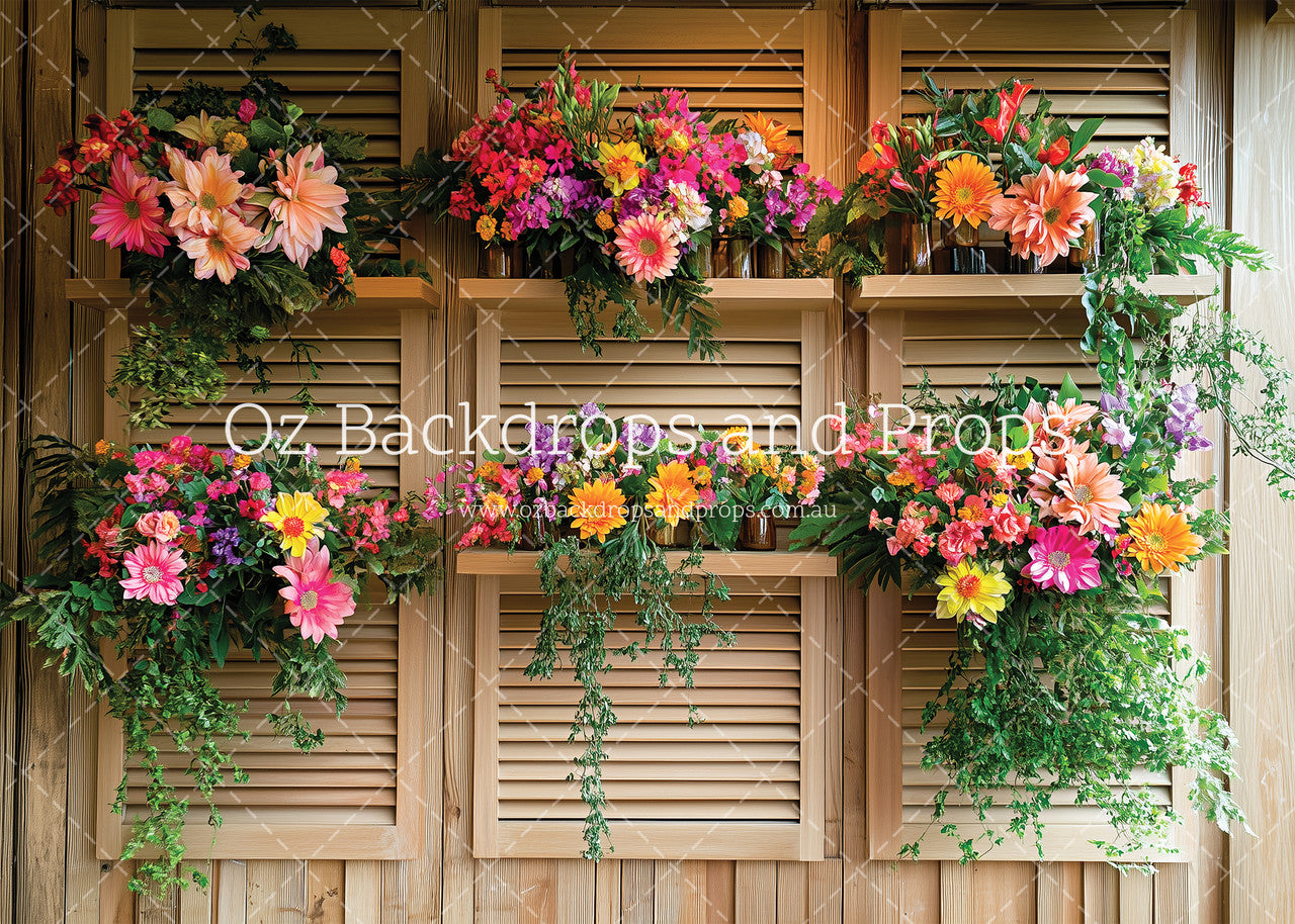 Shutter Blooms