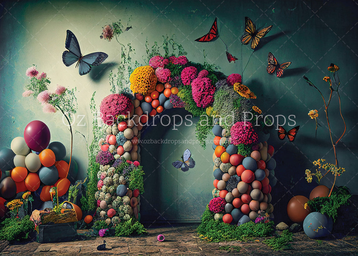 Spring Butterfly Arch