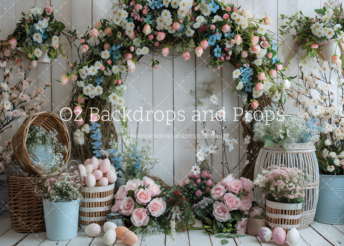 Springtime Easter Wreath
