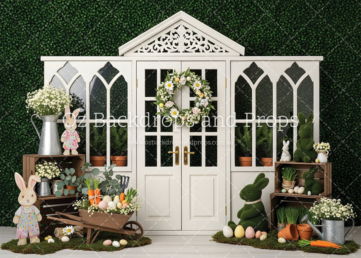 Springtime Greenery Wall