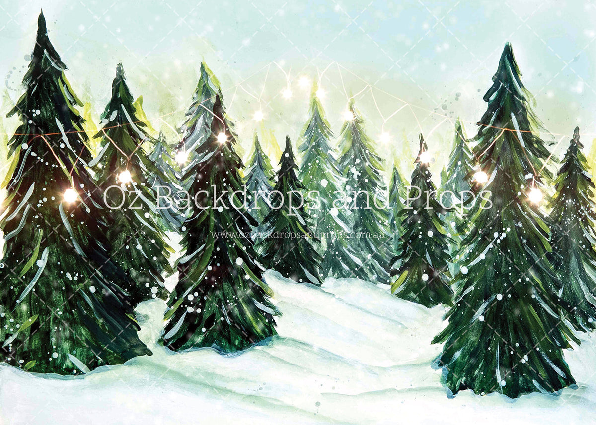 String Light Pines
