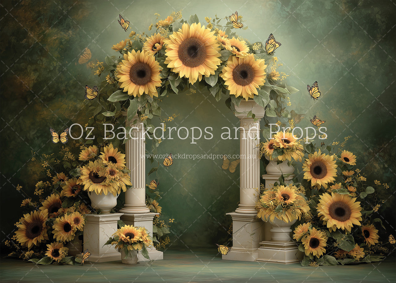 Sunflower Pillars
