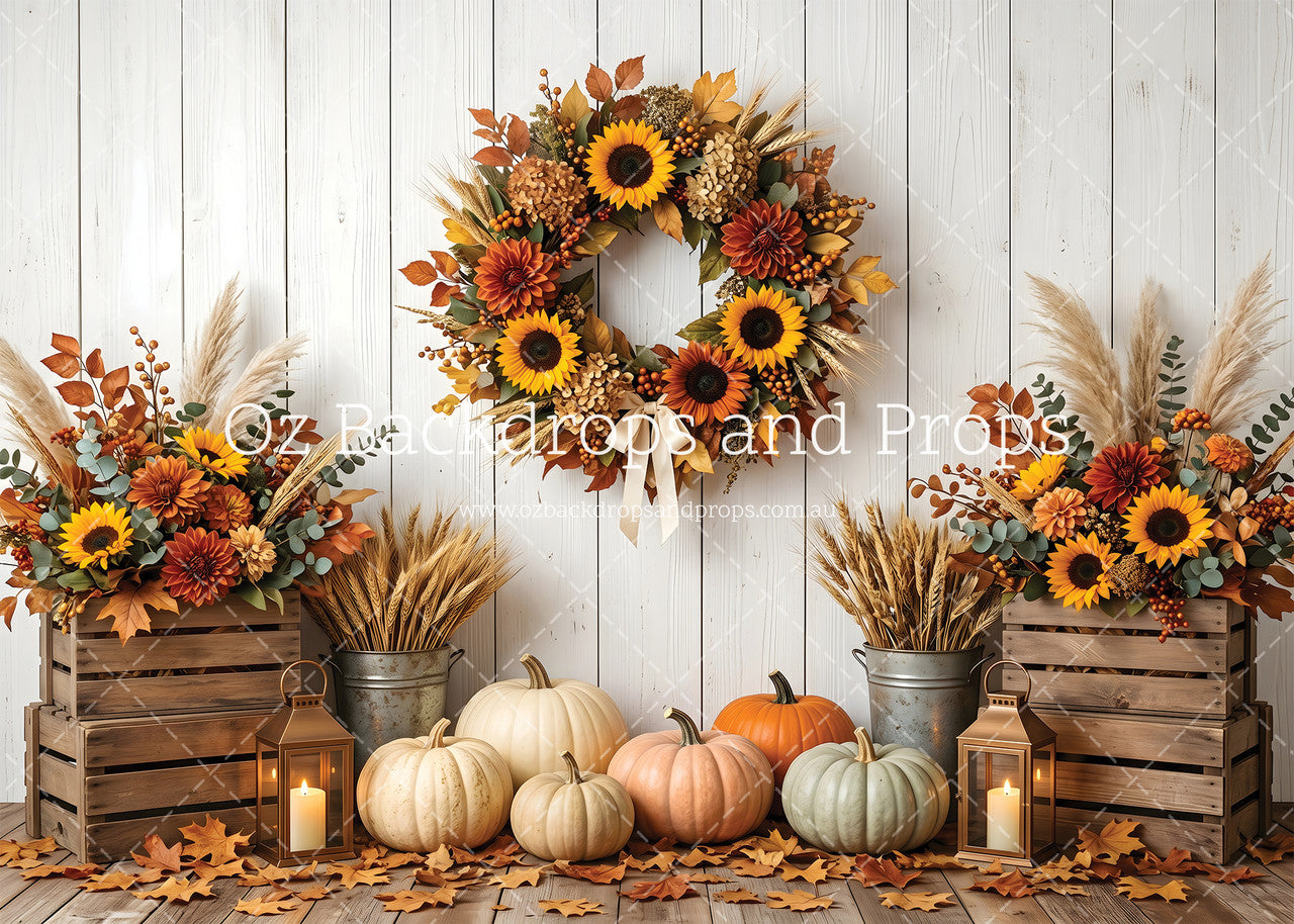 Sunflower Wreath